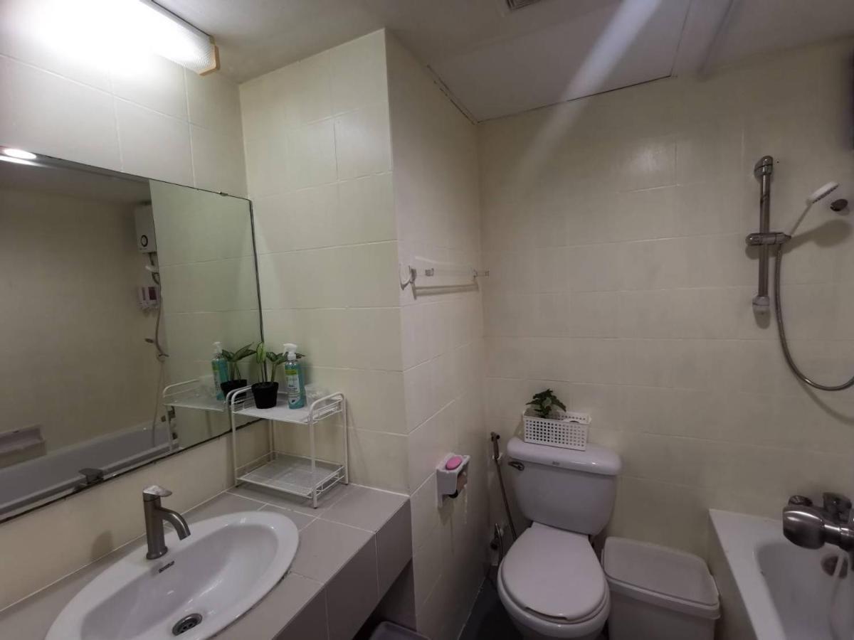 Ferienwohnung Tower Resident In The Heart Of Bangkok Shopping Center Makkasan Exterior foto
